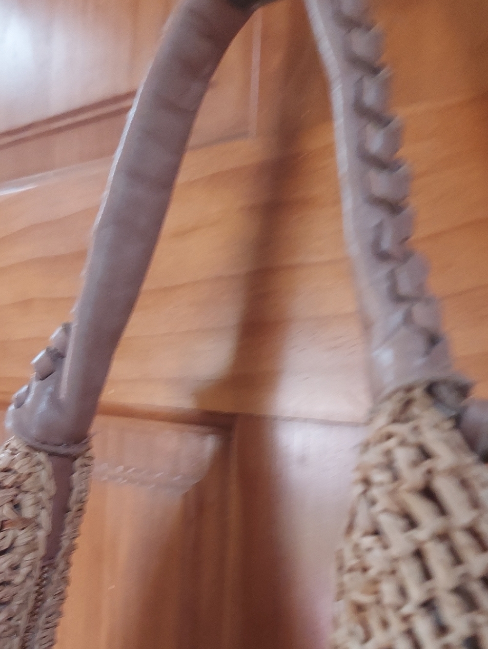 Tommy Bahama Natural Straw Woven Hobo Bag - Picture 2 of 3